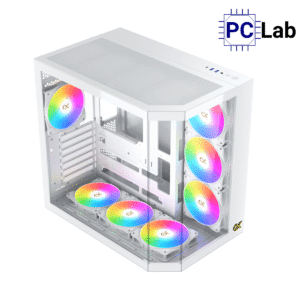 Vỏ case PC máy tính Xigmatek CUBI II Arctic (E-ATX, Full Tower, Trắng)