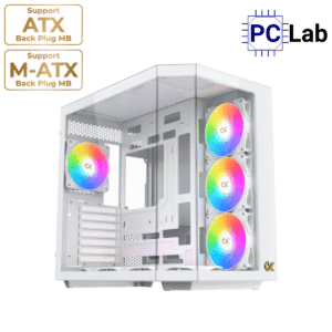 Vỏ case PC máy tính Xigmatek CUBI II Arctic (E-ATX, Full Tower, Trắng)