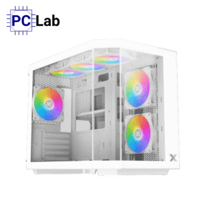 Vỏ case PC máy tính Xigmatek Cubi M Arctic (Micro ATX, Mini Tower, Trắng)