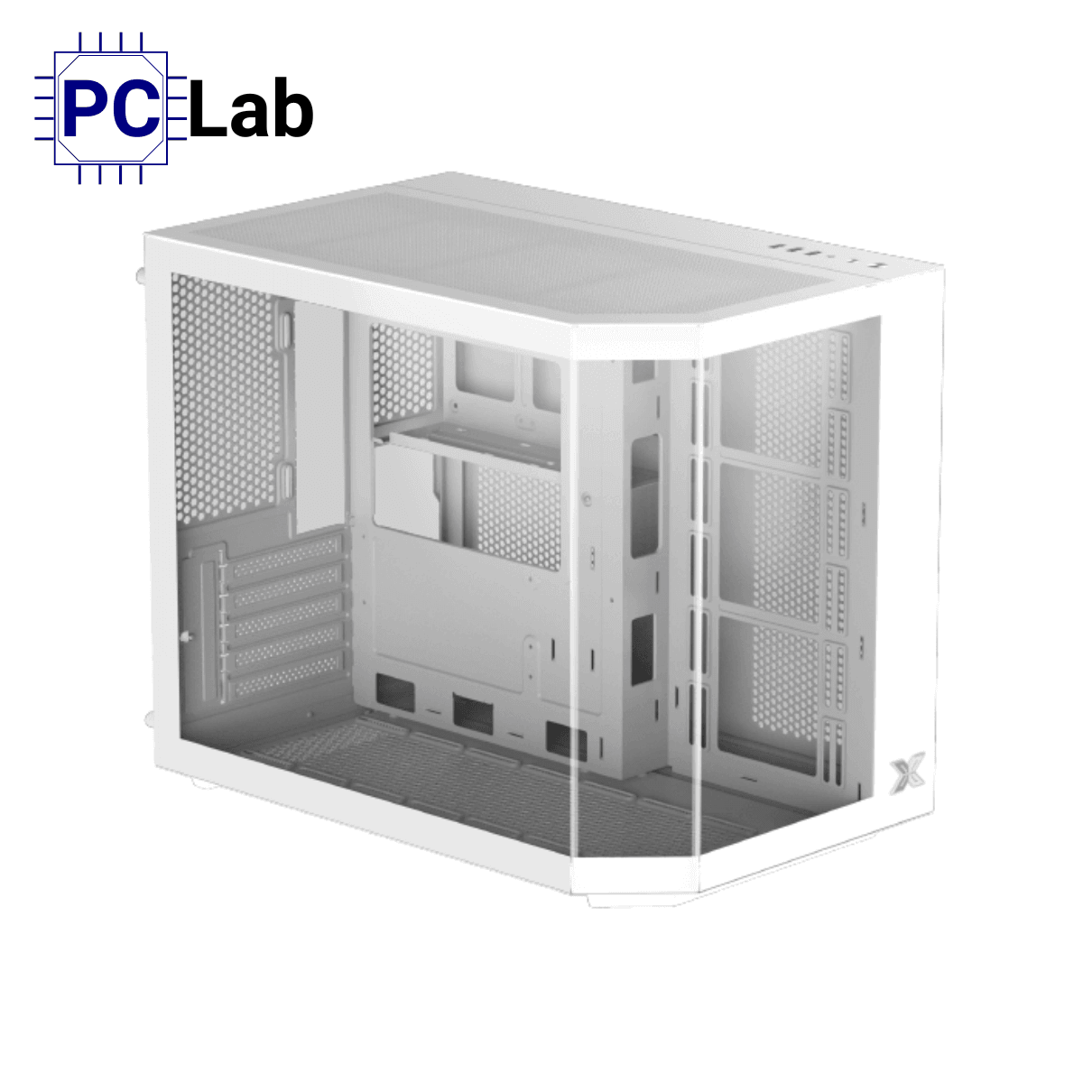 Vỏ case PC máy tính Xigmatek Cubi M Arctic (Micro ATX, Mini Tower, Trắng)