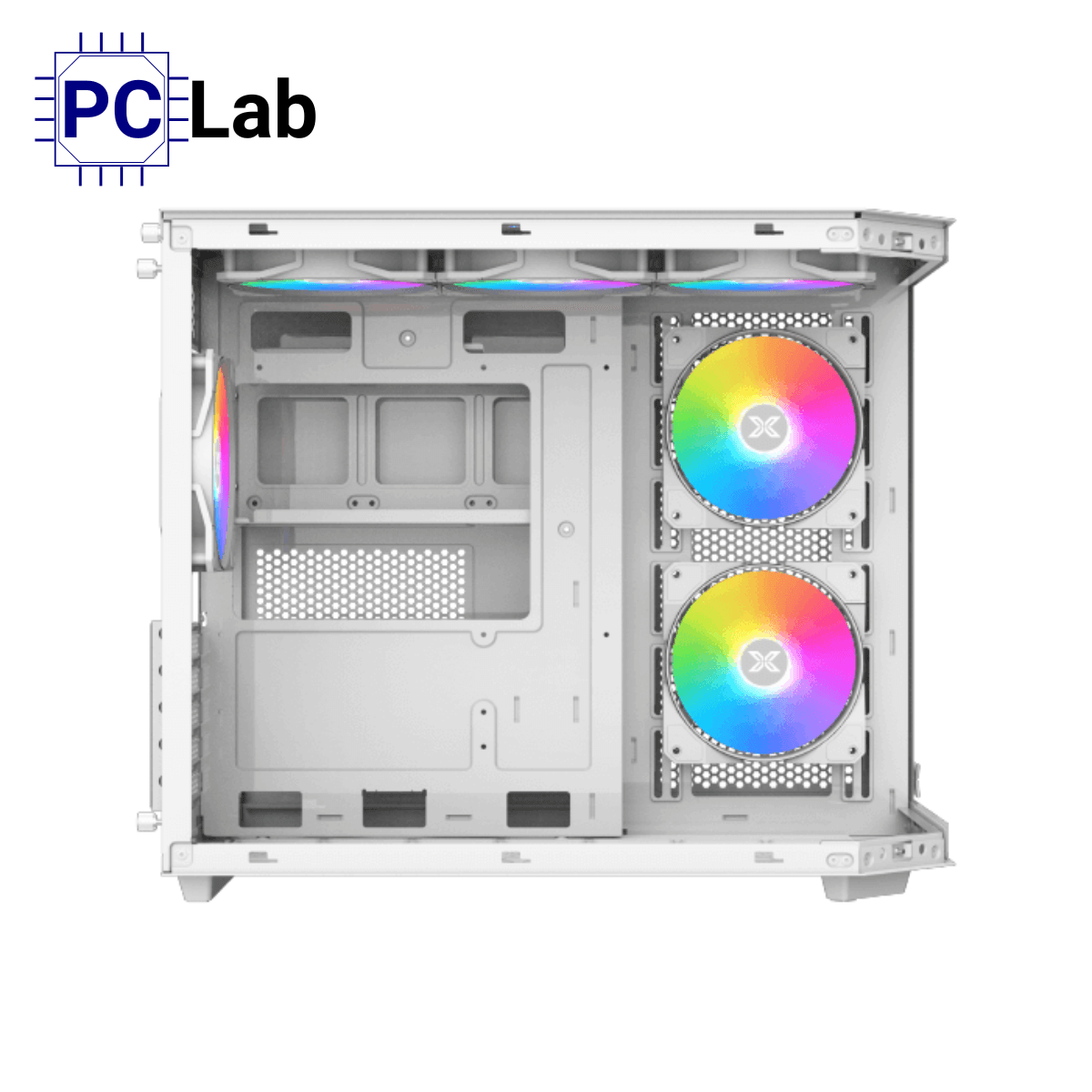 Vỏ case PC máy tính Xigmatek Cubi M Arctic (Micro ATX, Mini Tower, Trắng)