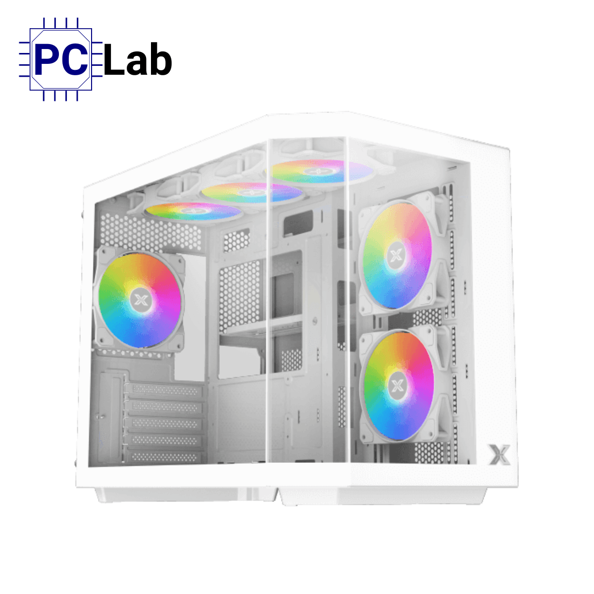 Vỏ case PC máy tính Xigmatek Cubi M Arctic (Micro ATX, Mini Tower, Trắng)