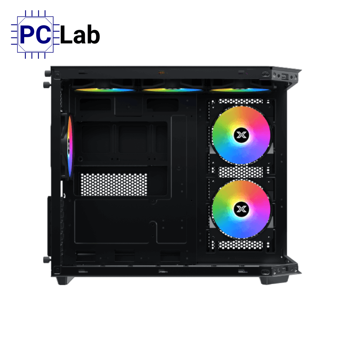 Vỏ case PC máy tính Xigmatek Cubi M (Egypt) (Micro ATX, Mini Tower, Đen)