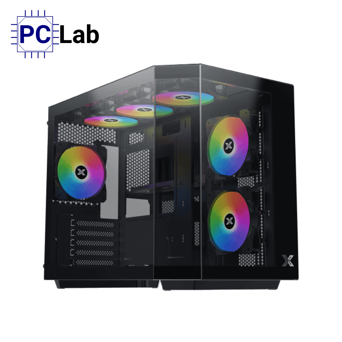 Vỏ case PC máy tính Xigmatek Cubi M (Egypt) (Micro ATX, Mini Tower, Đen)