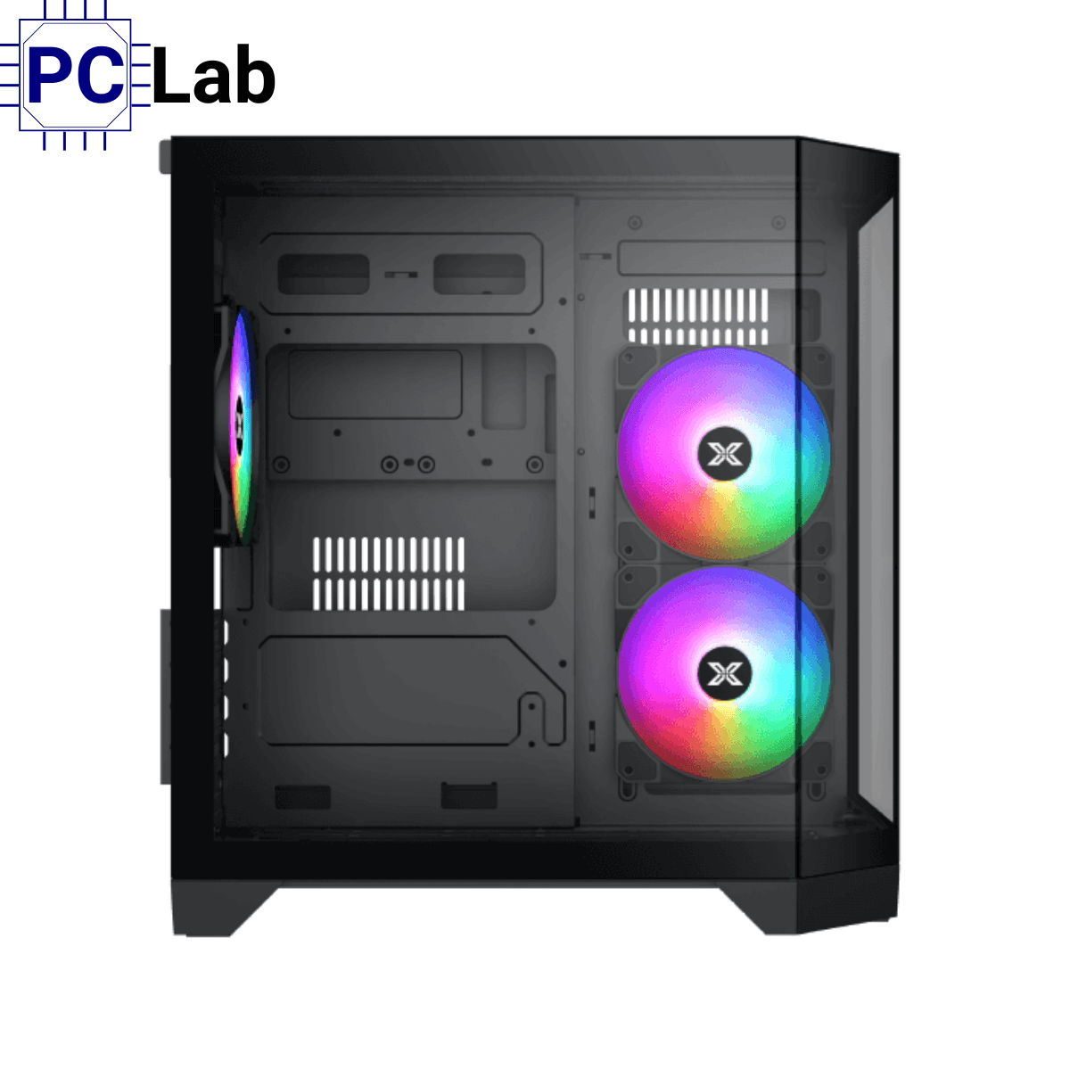 Vỏ case PC máy tính Xigmatek Cubi M Nano (Micro ATX, Mini Tower, Đen)