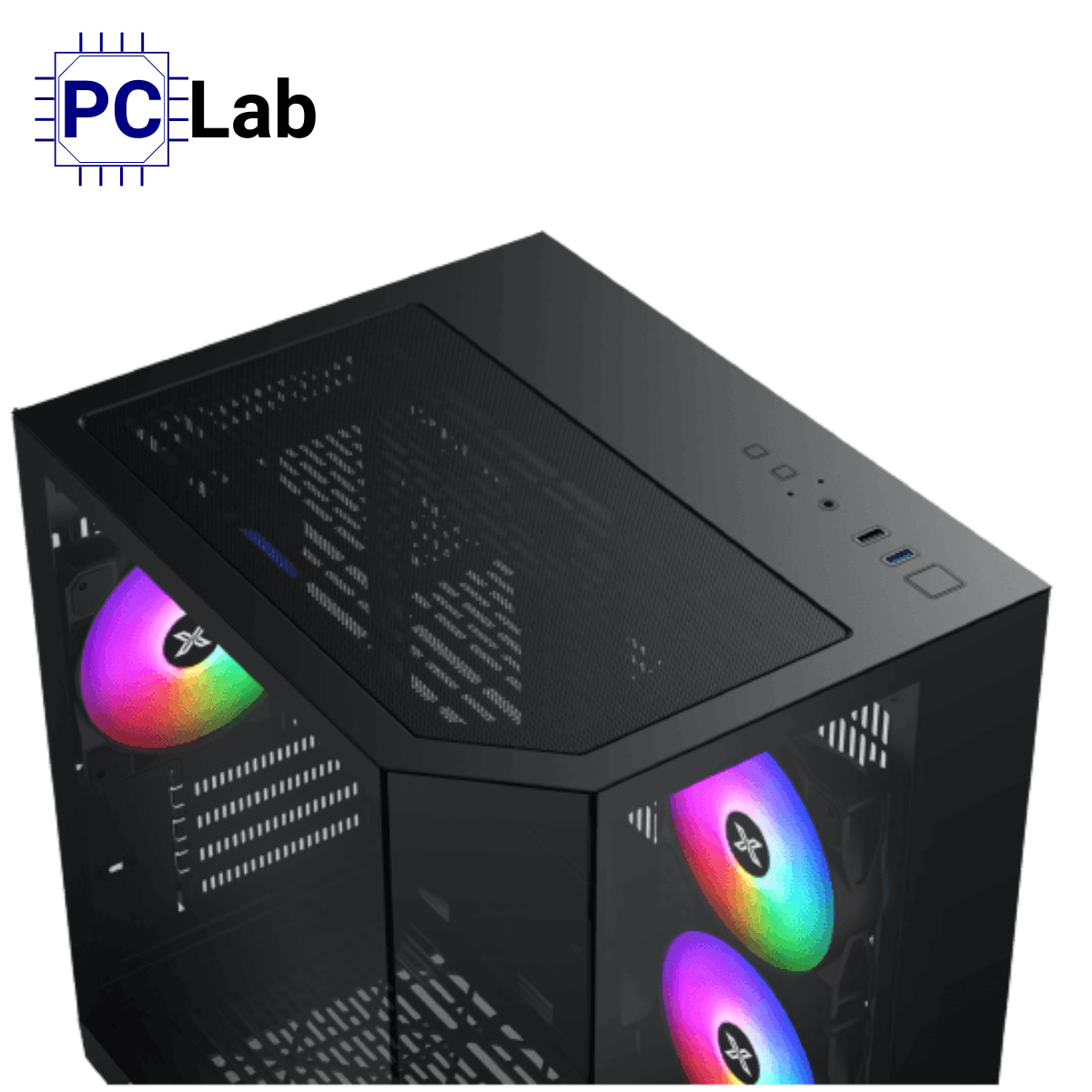 Vỏ case PC máy tính Xigmatek Cubi M Nano (Micro ATX, Mini Tower, Đen)