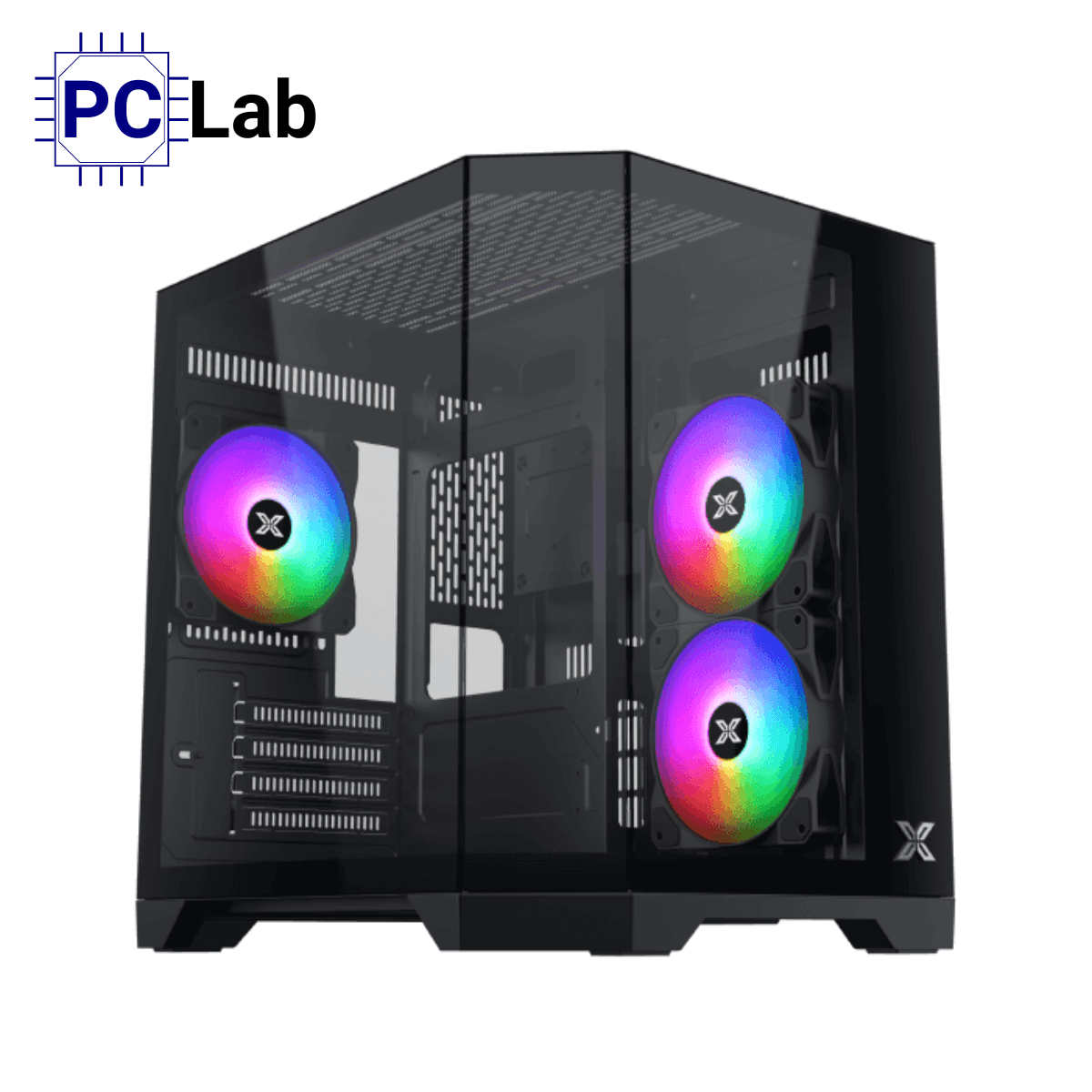 Vỏ case PC máy tính Xigmatek Cubi M Nano (Micro ATX, Mini Tower, Đen)