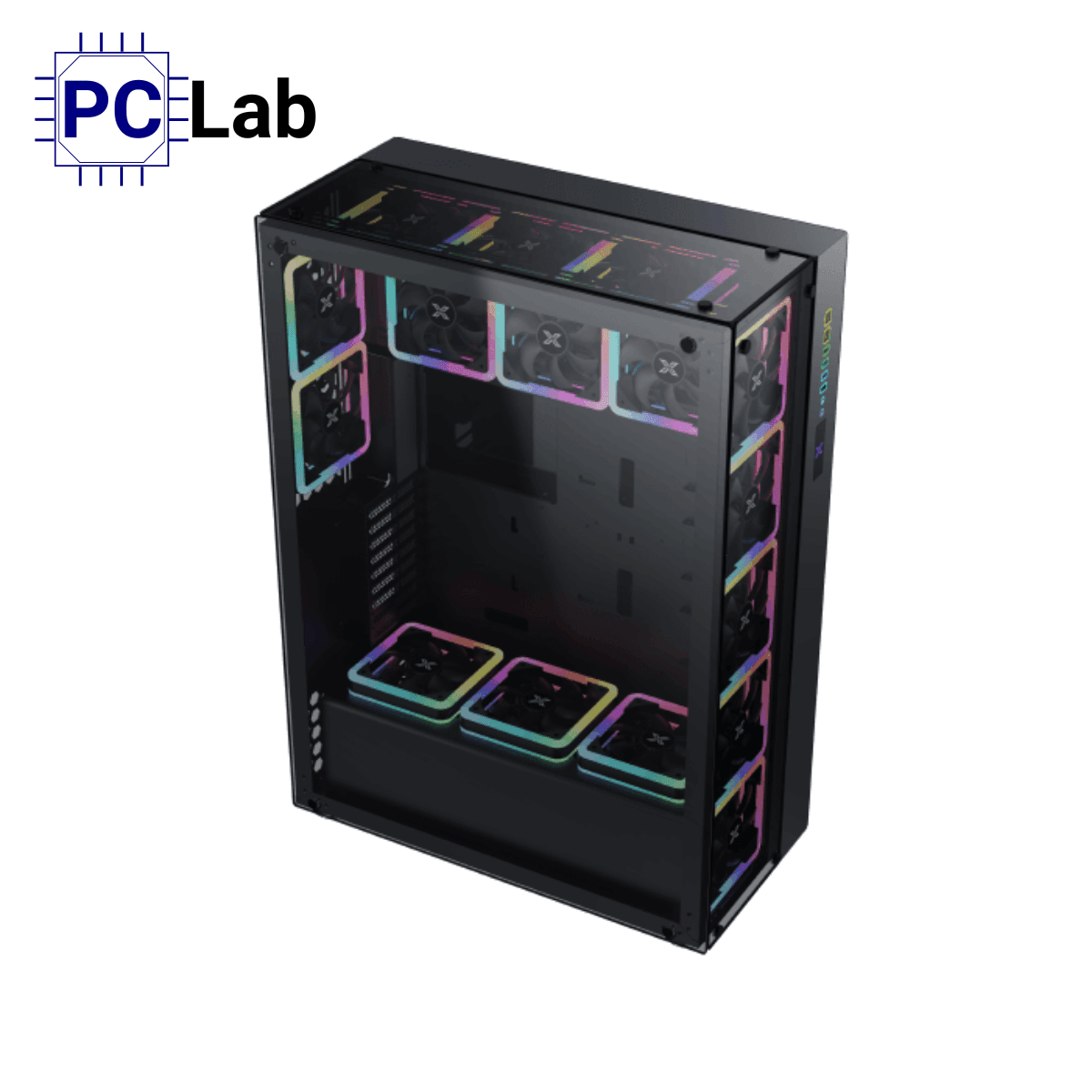 Vỏ case PC máy tính Xigmatek Elysium II (E-ATX, Full Tower, Đen)