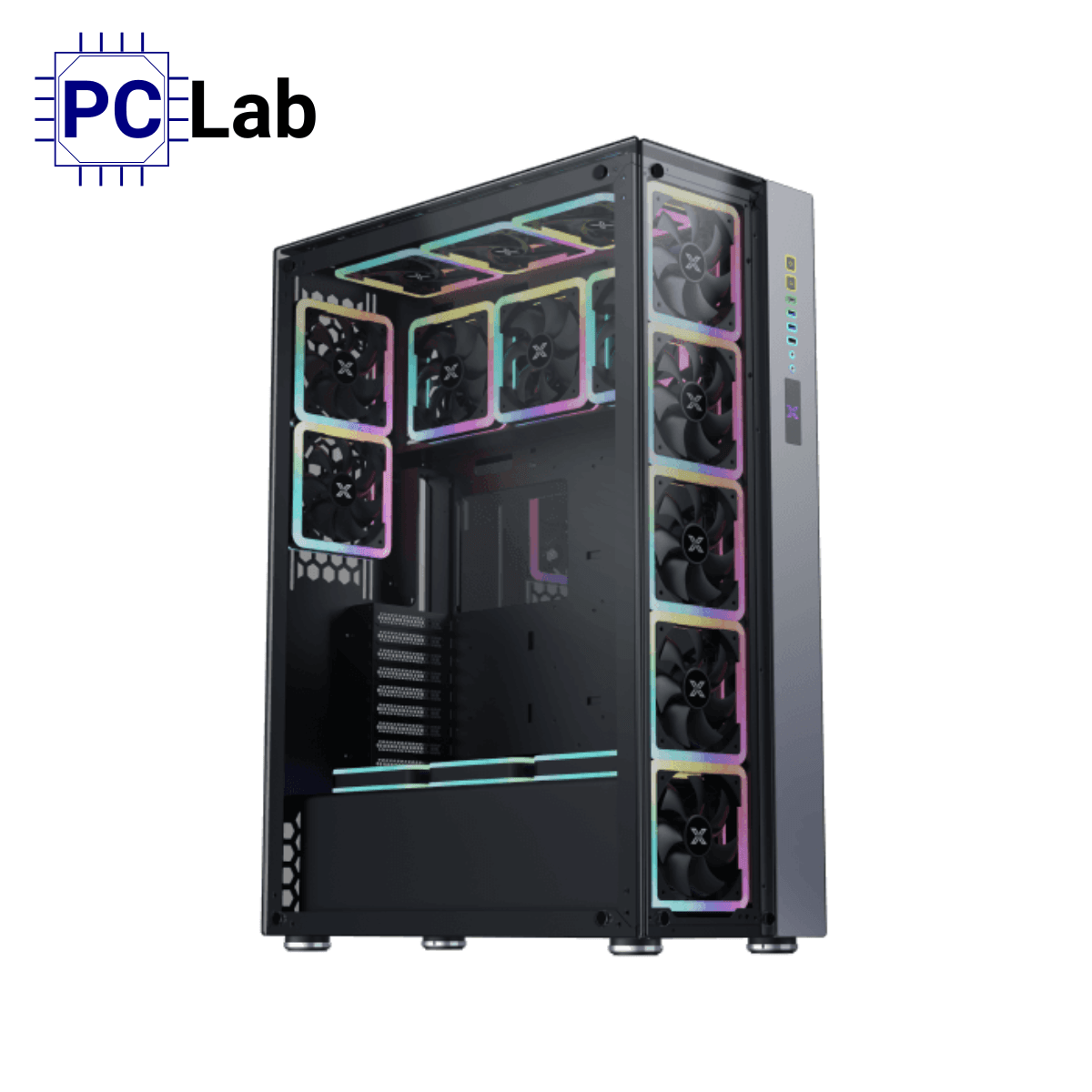 Vỏ case PC máy tính Xigmatek Elysium II (E-ATX, Full Tower, Đen)