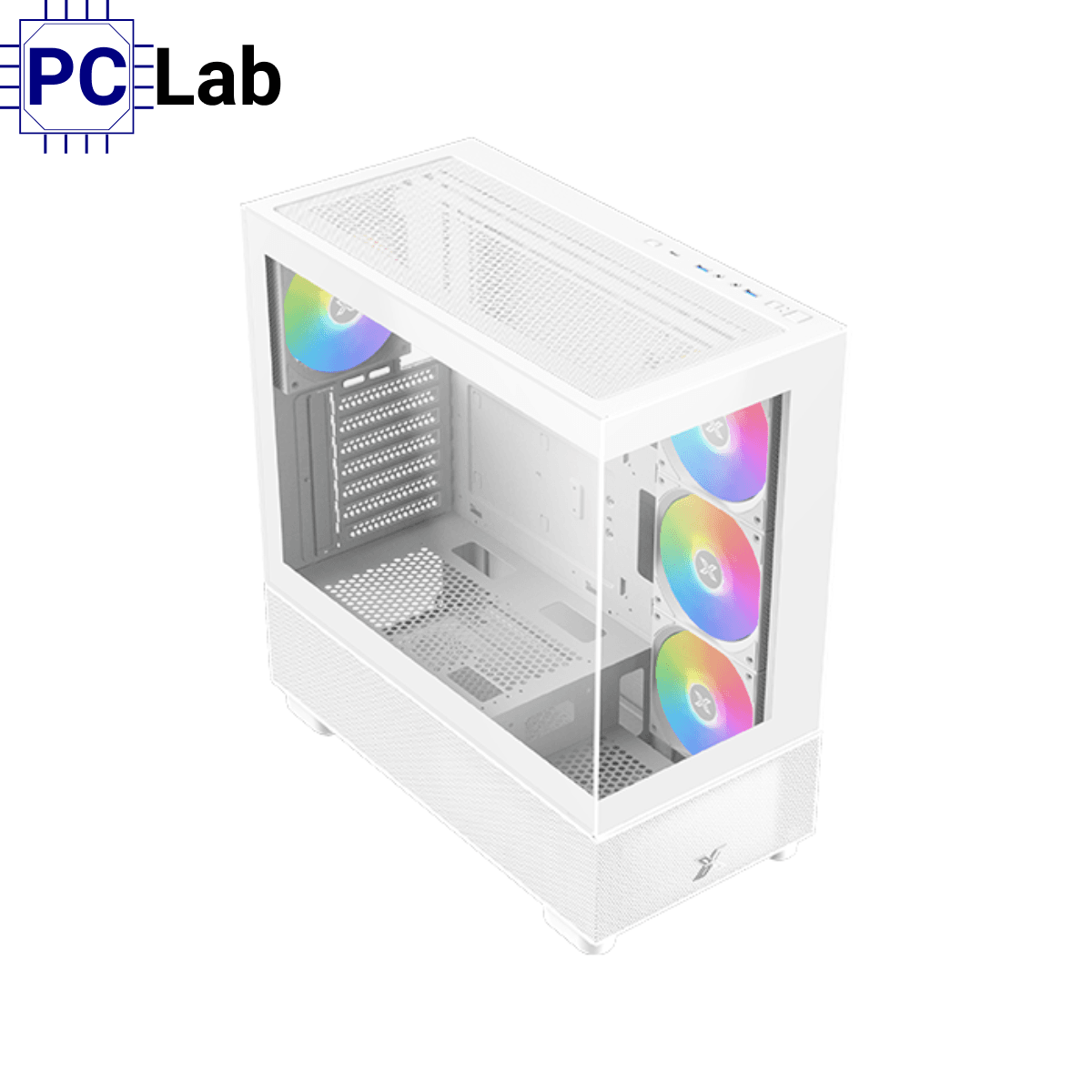 Vỏ case PC máy tính Xigmatek Endorphin Air V2 Arctic (E-ATX, Full Tower, Trắng)