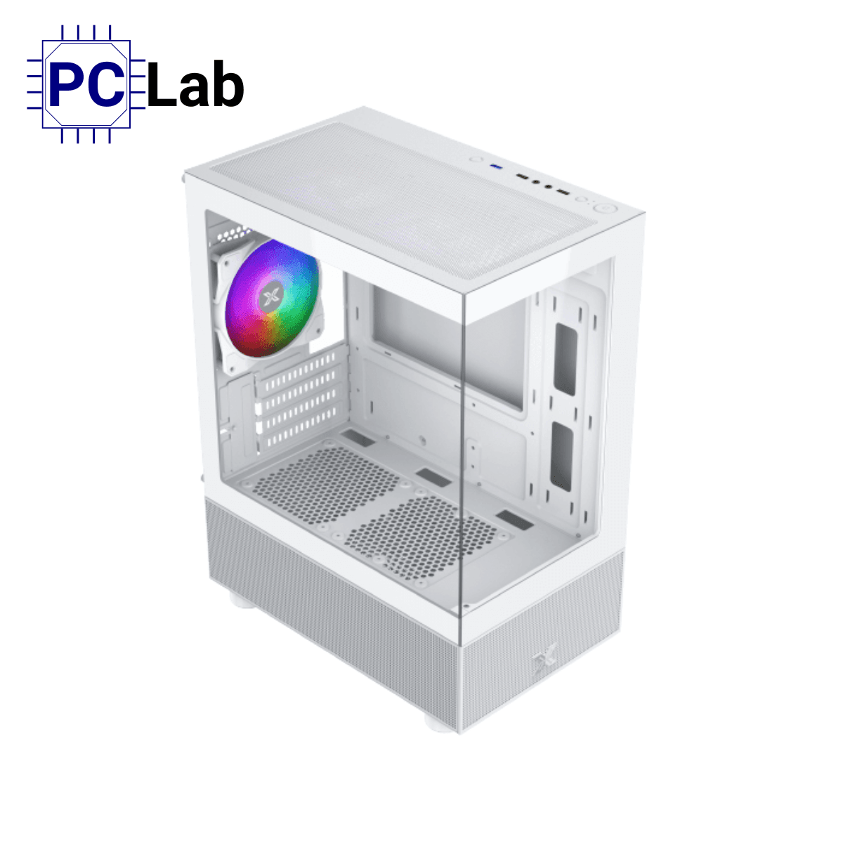 Vỏ case PC máy tính Xigmatek Endorphin M II Arctic 3F (Micro ATX, Mini Tower, Trắng)