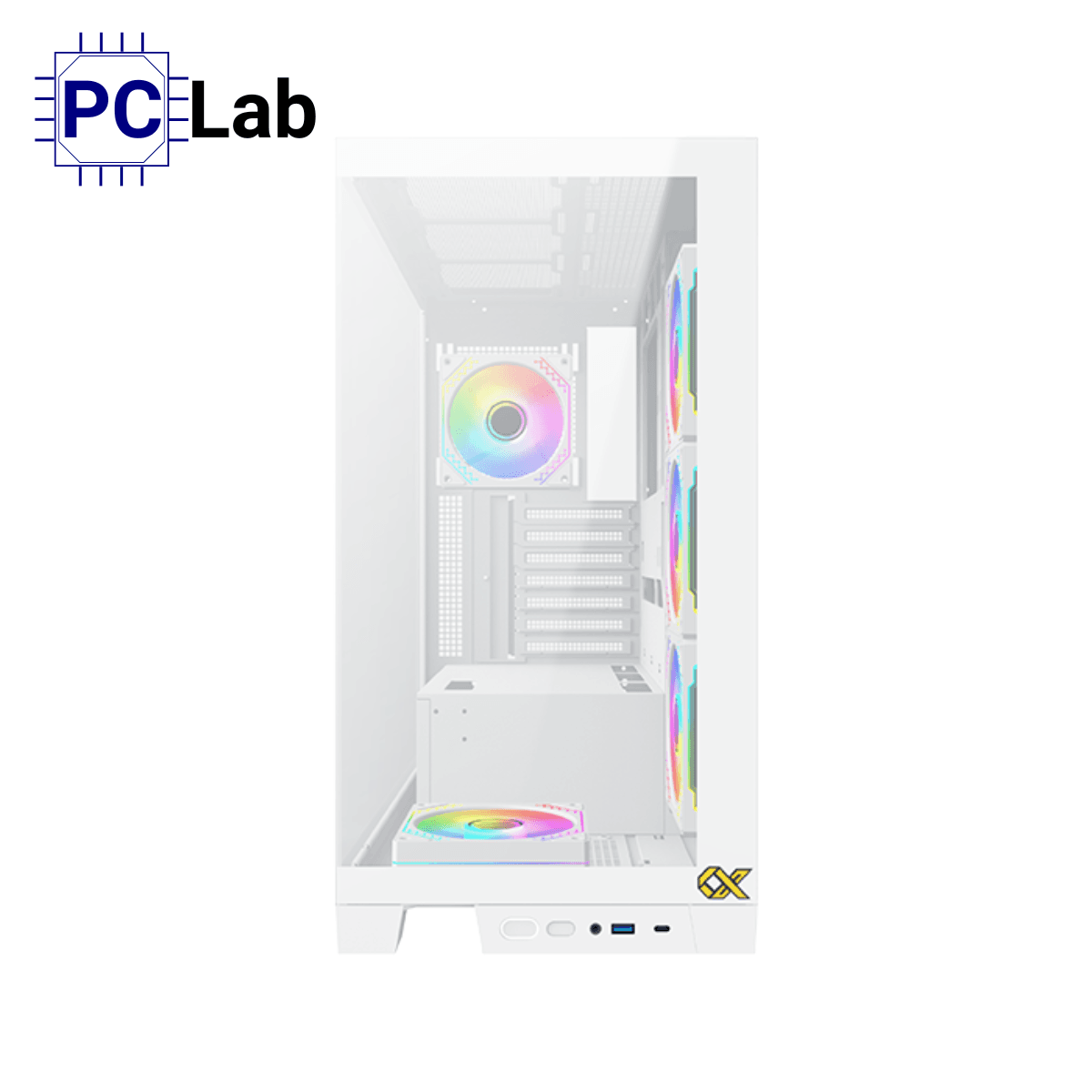 Vỏ case PC máy tính Xigmatek Endorphin Ultra Arctic (E-ATX, Full Tower, Trắng)