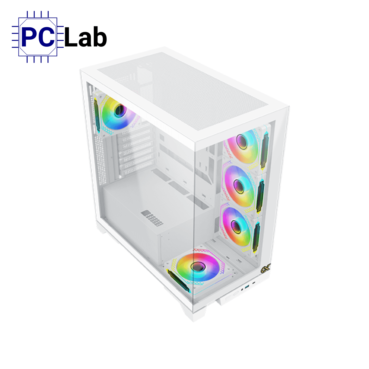 Vỏ case PC máy tính Xigmatek Endorphin Ultra Arctic (E-ATX, Full Tower, Trắng)