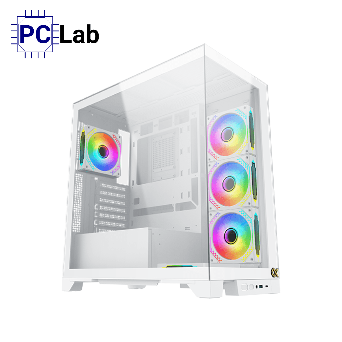 Vỏ case PC máy tính Xigmatek Endorphin Ultra Arctic (E-ATX, Full Tower, Trắng)