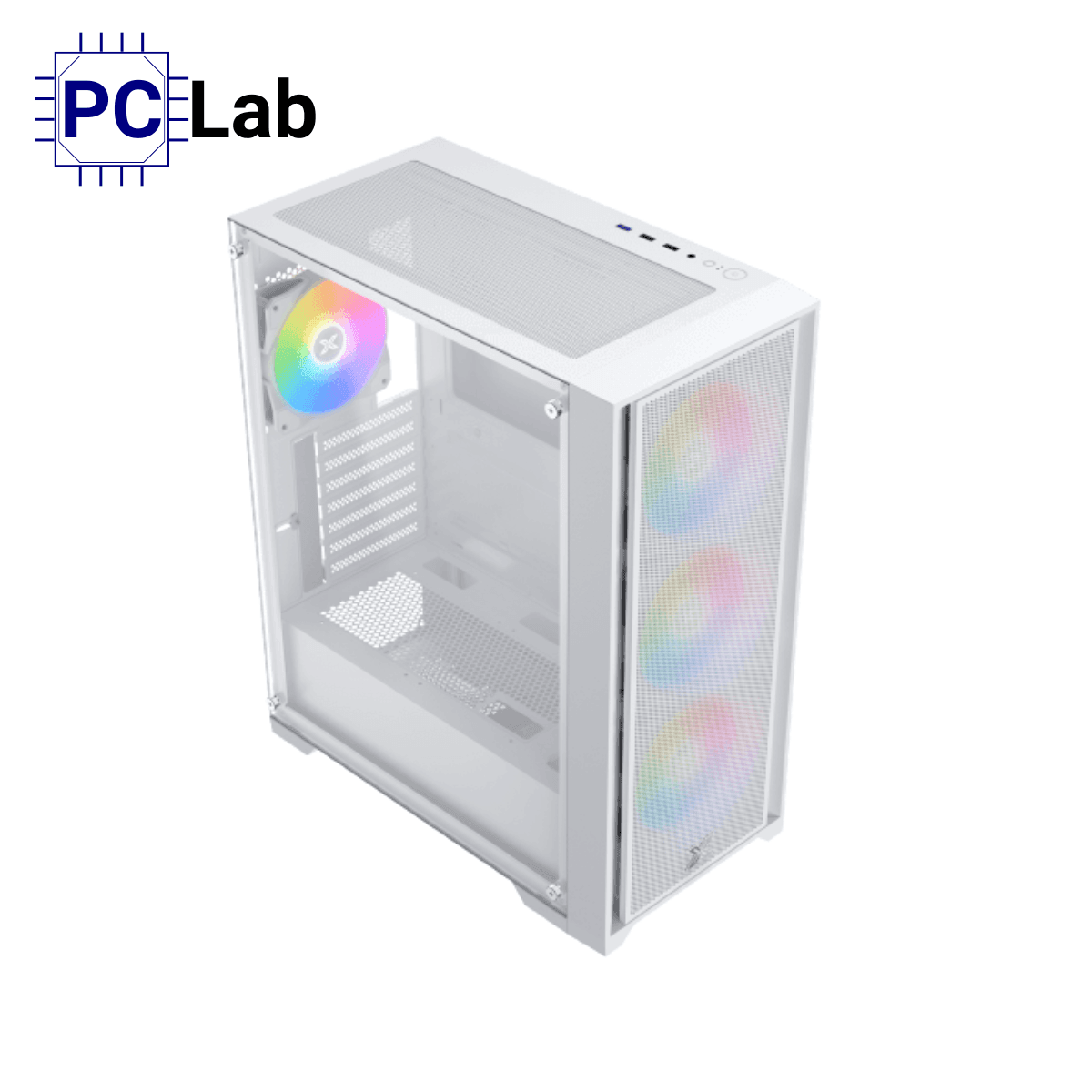 Vỏ case PC máy tính Xigmatek Gaming X II Arctic (ATX, Mid Tower, Trắng)