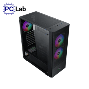 Vỏ case PC máy tính Xigmatek Hero II Air 3F (ATX, Mid Tower, Đen)