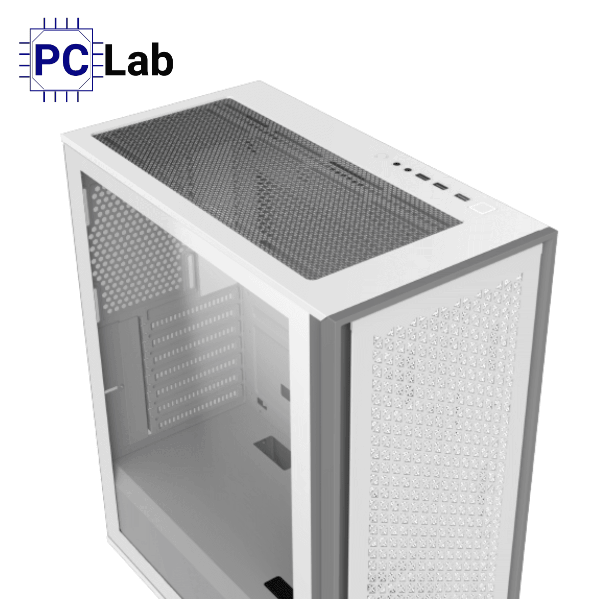 Vỏ case PC máy tính Xigmatek LUX S Arctic (ATX, Mid Tower, Trắng)