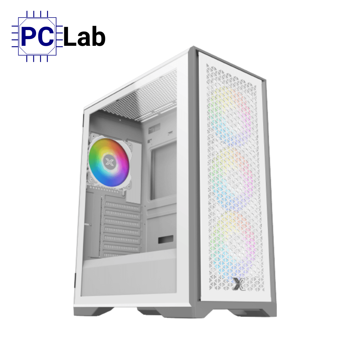 Vỏ case PC máy tính Xigmatek LUX S Arctic (ATX, Mid Tower, Trắng)