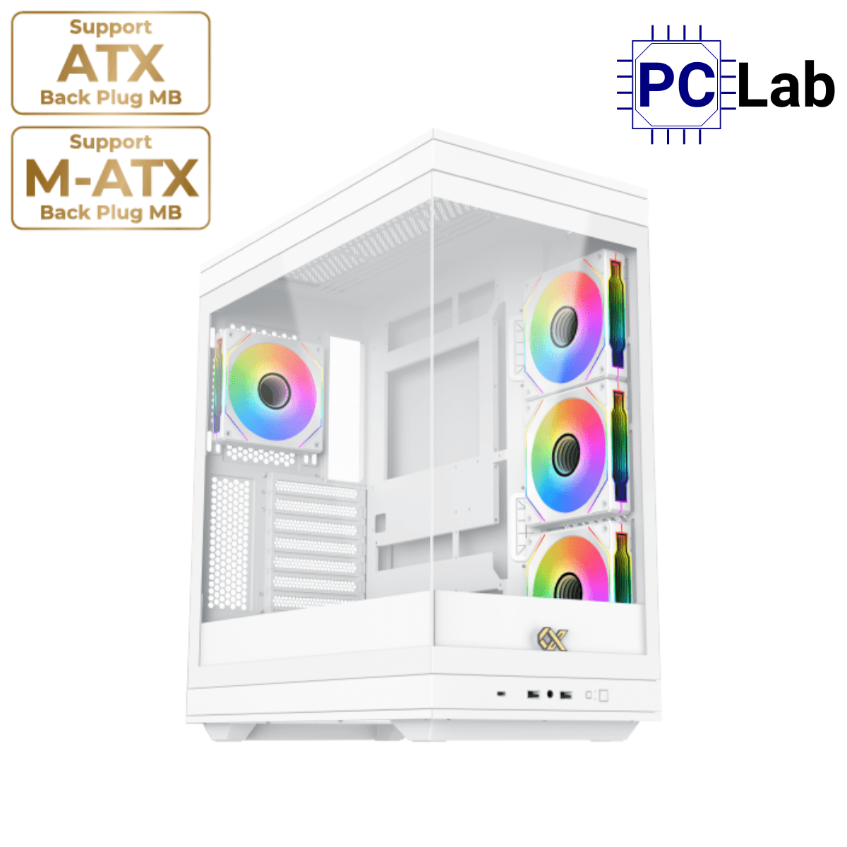 Vỏ case PC máy tính Xigmatek Meta Arctic (E-ATX, Full Tower, Trắng)