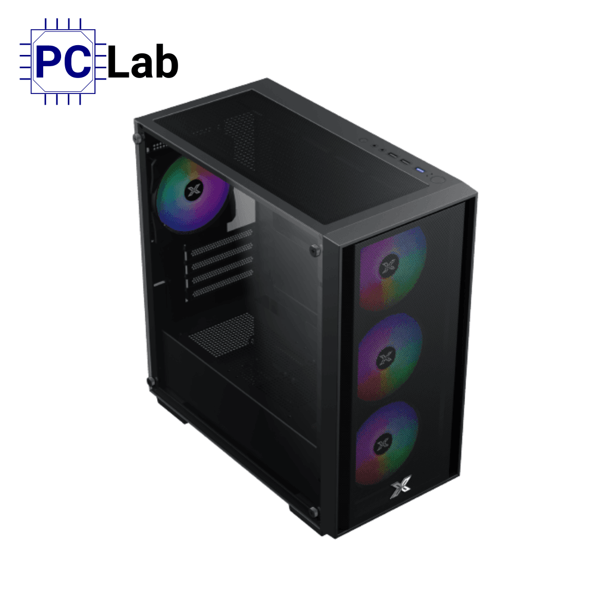Vỏ case PC máy tính Xigmatek NYX Air II (Micro ATX, Mini Tower, Đen)