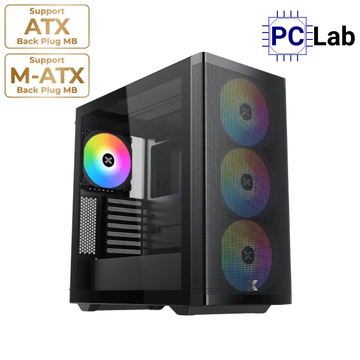 Vỏ case PC máy tính Xigmatek Osiris (E-ATX, Full Tower, Đen)