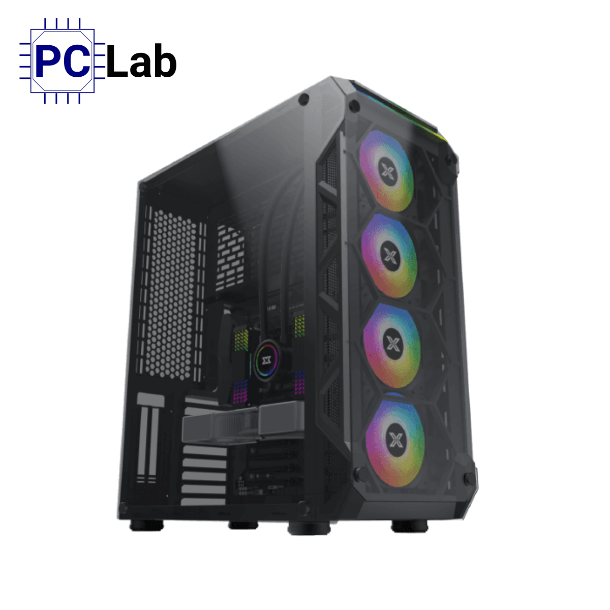 Vỏ case PC máy tính Xigmatek Overtake (E-ATX, Full Tower, Đen)
