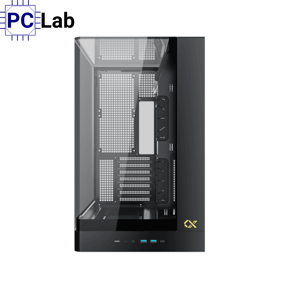 Vỏ case PC máy tính Xigmatek Pano II (E-ATX, Full Tower, Đen)