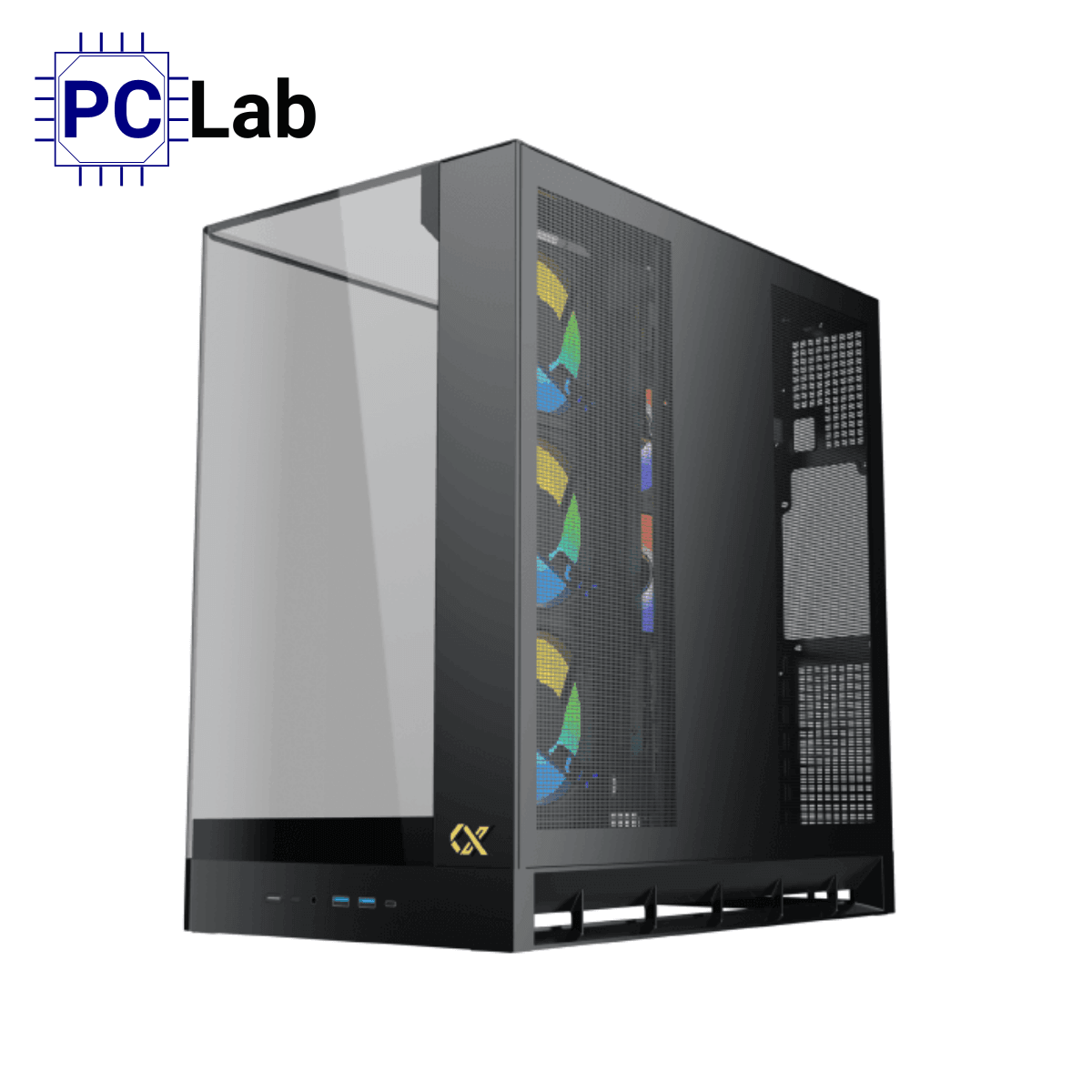 Vỏ case PC máy tính Xigmatek Pano II (E-ATX, Full Tower, Đen)