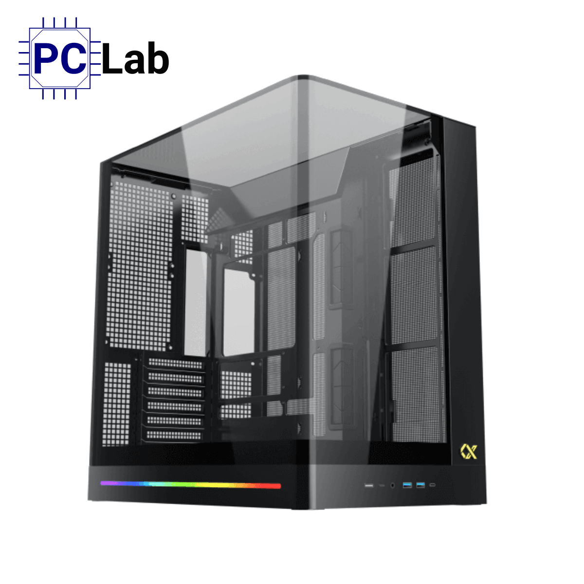 Vỏ case PC máy tính Xigmatek Pano II (E-ATX, Full Tower, Đen)