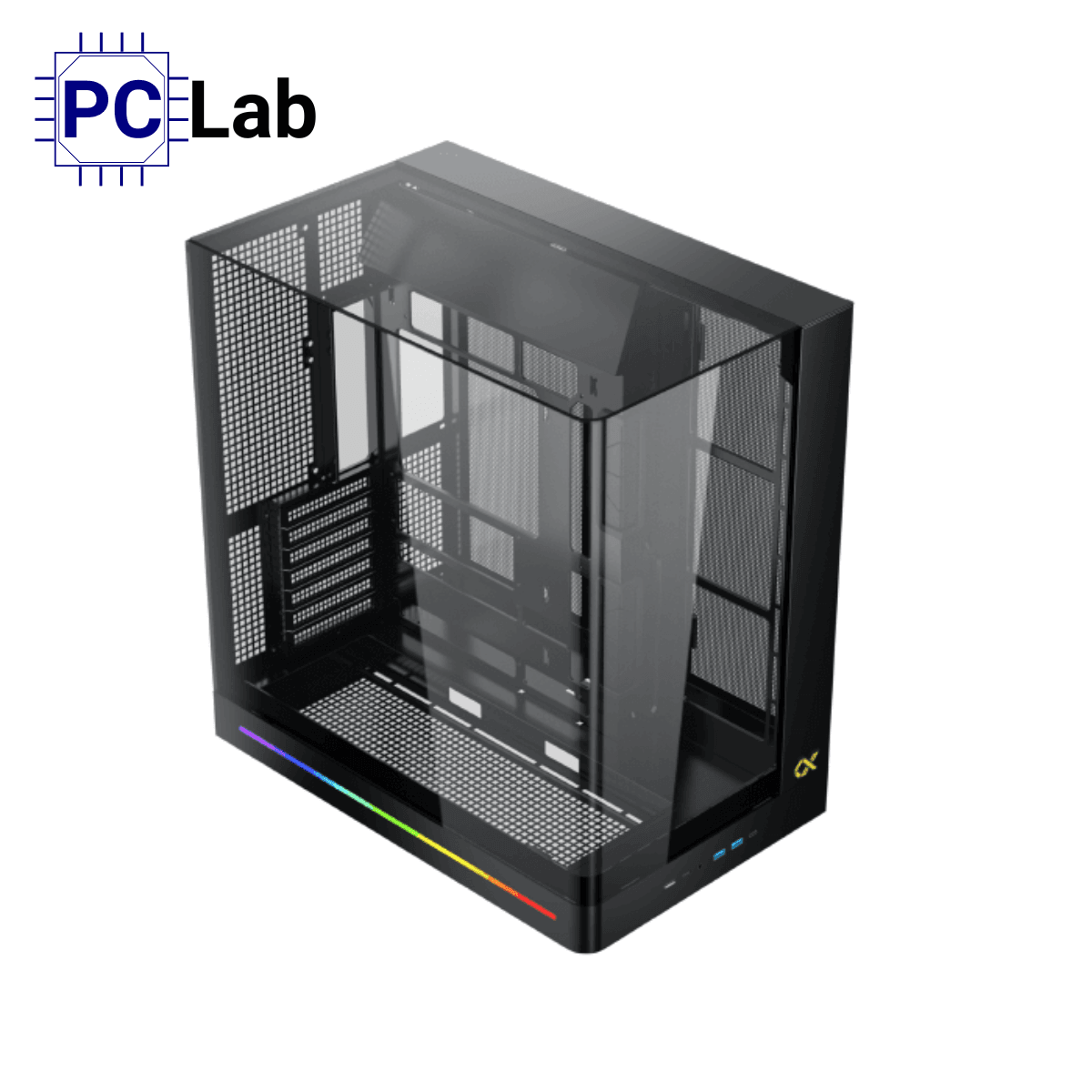 Vỏ case PC máy tính Xigmatek Pano II (E-ATX, Full Tower, Đen)
