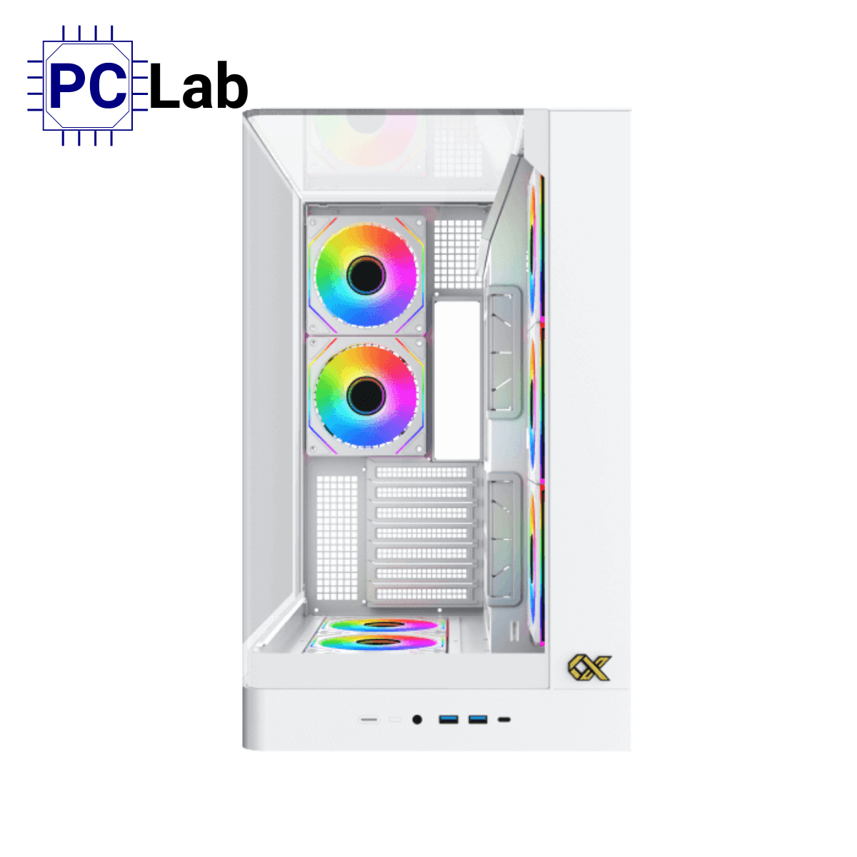 Vỏ case PC máy tính Xigmatek Pano II Arctic (E-ATX, Full Tower, Trắng)