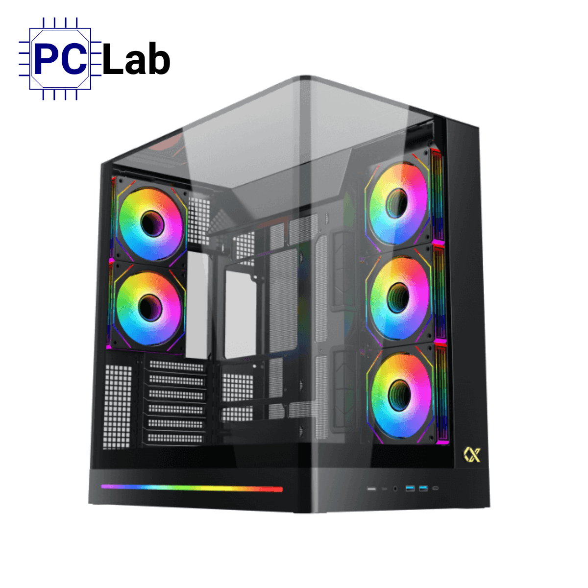 Vỏ case PC máy tính Xigmatek Pano II (E-ATX, Full Tower, Đen)