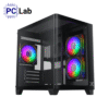 Vỏ case PC máy tính Xigmatek Pano M Nano 3GF (Egypt) (Micro ATX, Mini Tower, Đen)