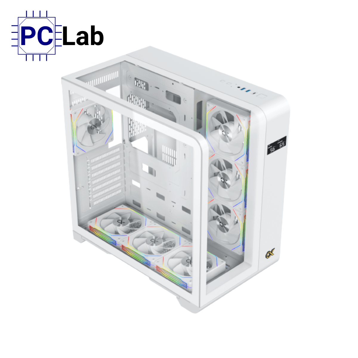 Vỏ case PC máy tính Xigmatek Pano S Arctic (ATX, Mid Tower, Trắng)