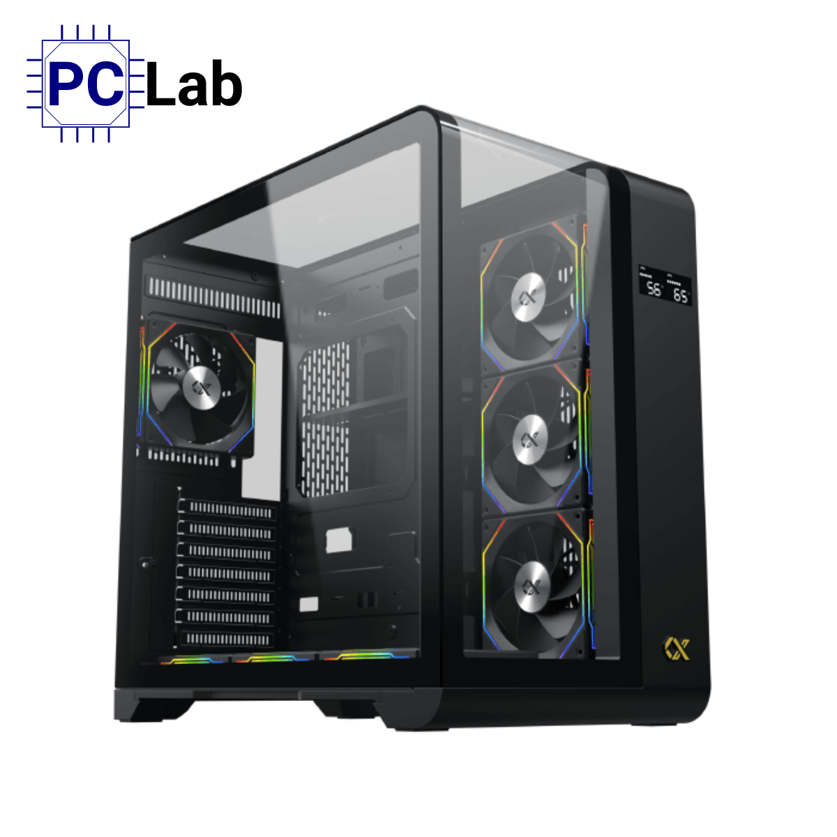 Vỏ case PC máy tính Xigmatek Pano S (ATX, Mid Tower, Đen)