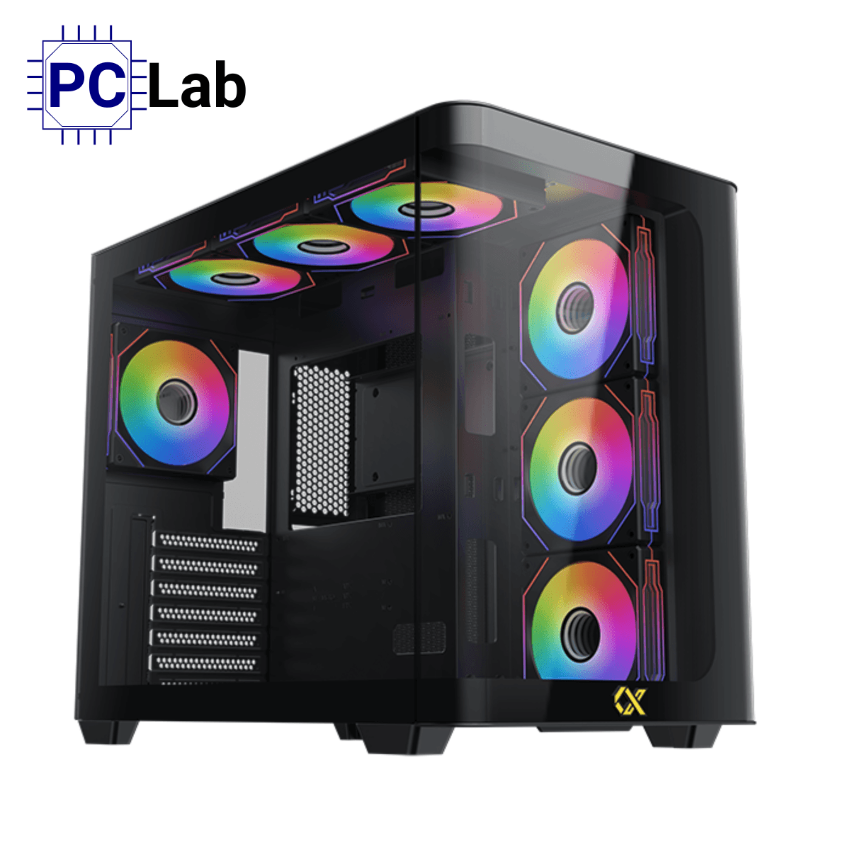 Vỏ case PC máy tính Xigmatek Pano (E-ATX, Full Tower, Đen)