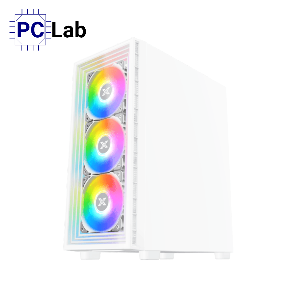 Vỏ case PC máy tính Xigmatek Phantom Arctic (ATX, Mid Tower, Trắng)