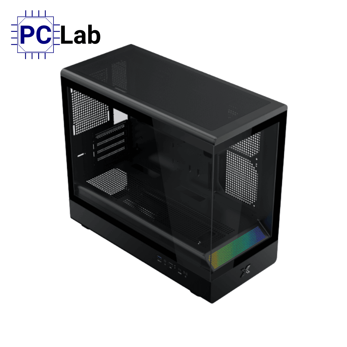 Vỏ case PC máy tính Xigmatek Pura ML (Micro ATX, Mini Tower, Đen)
