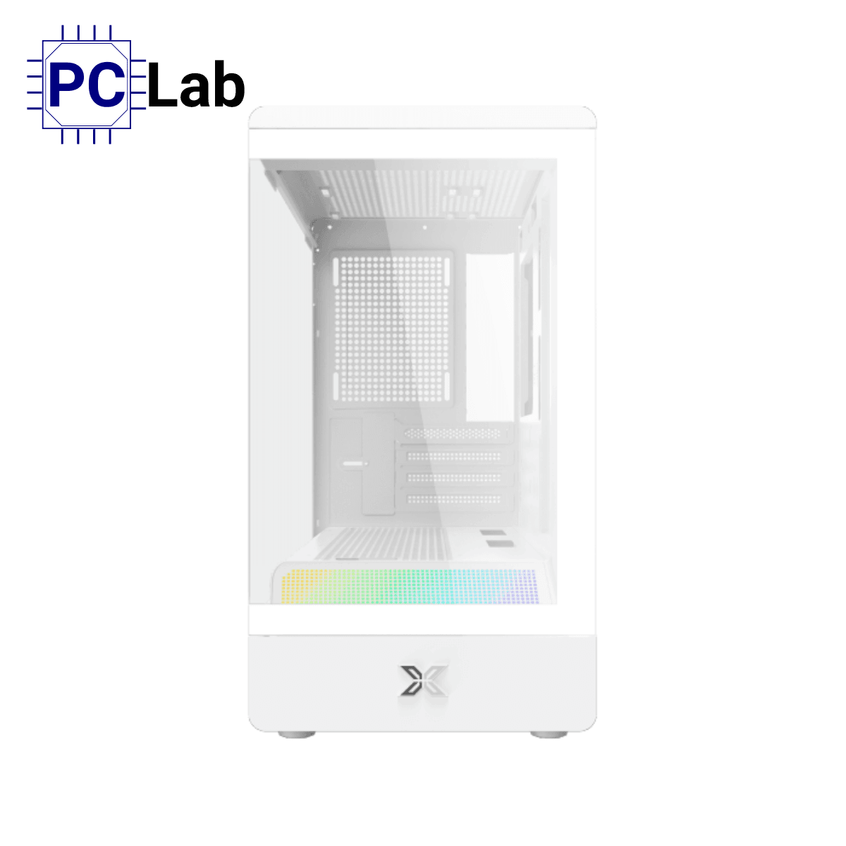 Vỏ case PC máy tính Xigmatek Pura ML Arctic (Micro ATX, Mini Tower, Trắng)