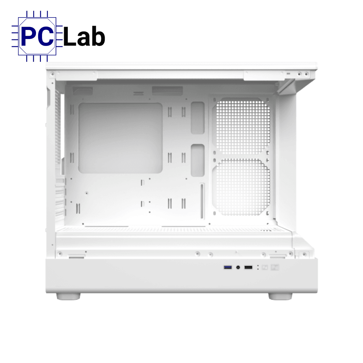 Vỏ case PC máy tính Xigmatek Pura ML Arctic (Micro ATX, Mini Tower, Trắng)