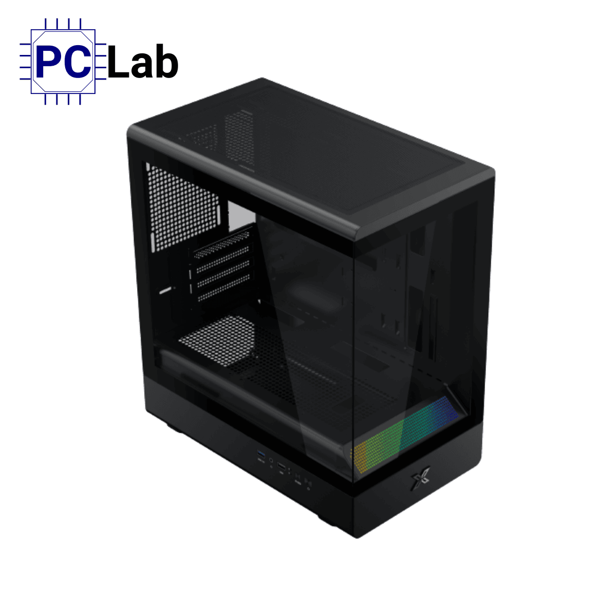 Vỏ case PC máy tính Xigmatek Pura MS (Micro ATX, Mini Tower, Đen)