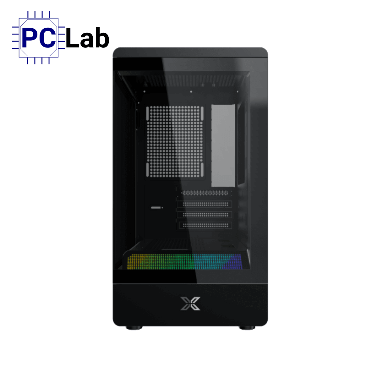 Vỏ case PC máy tính Xigmatek Pura MS (Micro ATX, Mini Tower, Đen)