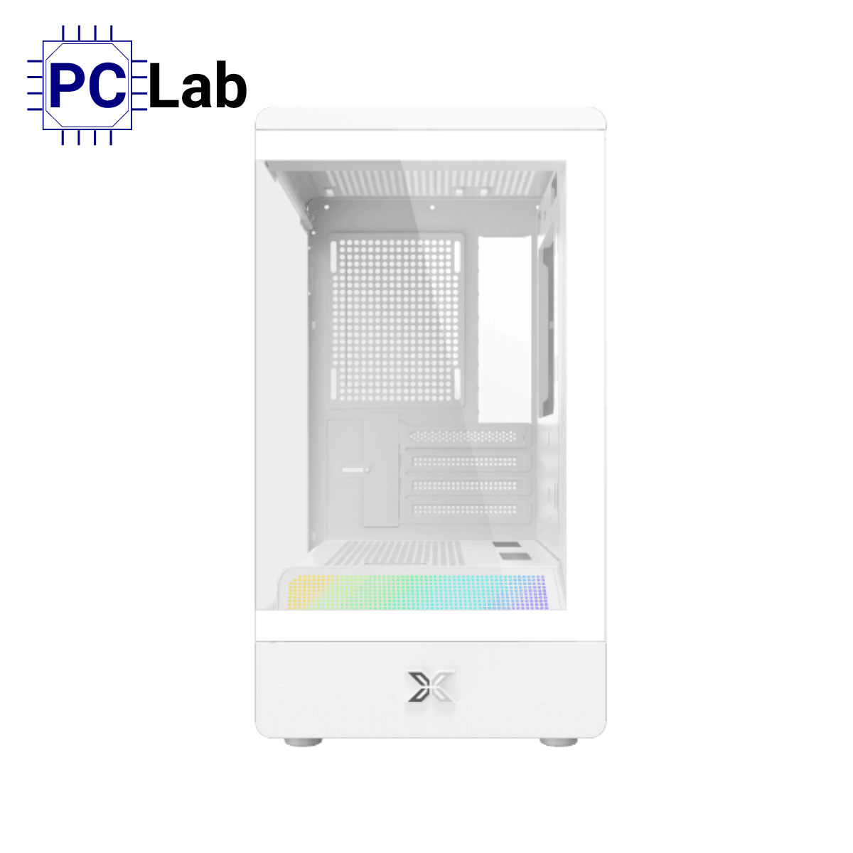 Vỏ case PC máy tính Xigmatek Pura MS Arctic (Micro ATX, Mini Tower, Trắng)