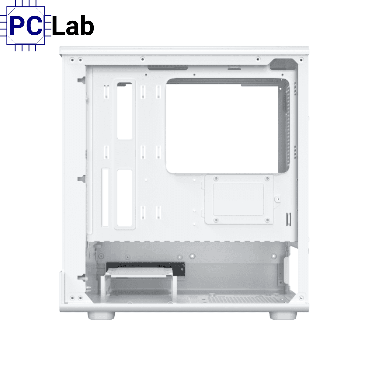 Vỏ case PC máy tính Xigmatek Pura MS Arctic (Micro ATX, Mini Tower, Trắng)