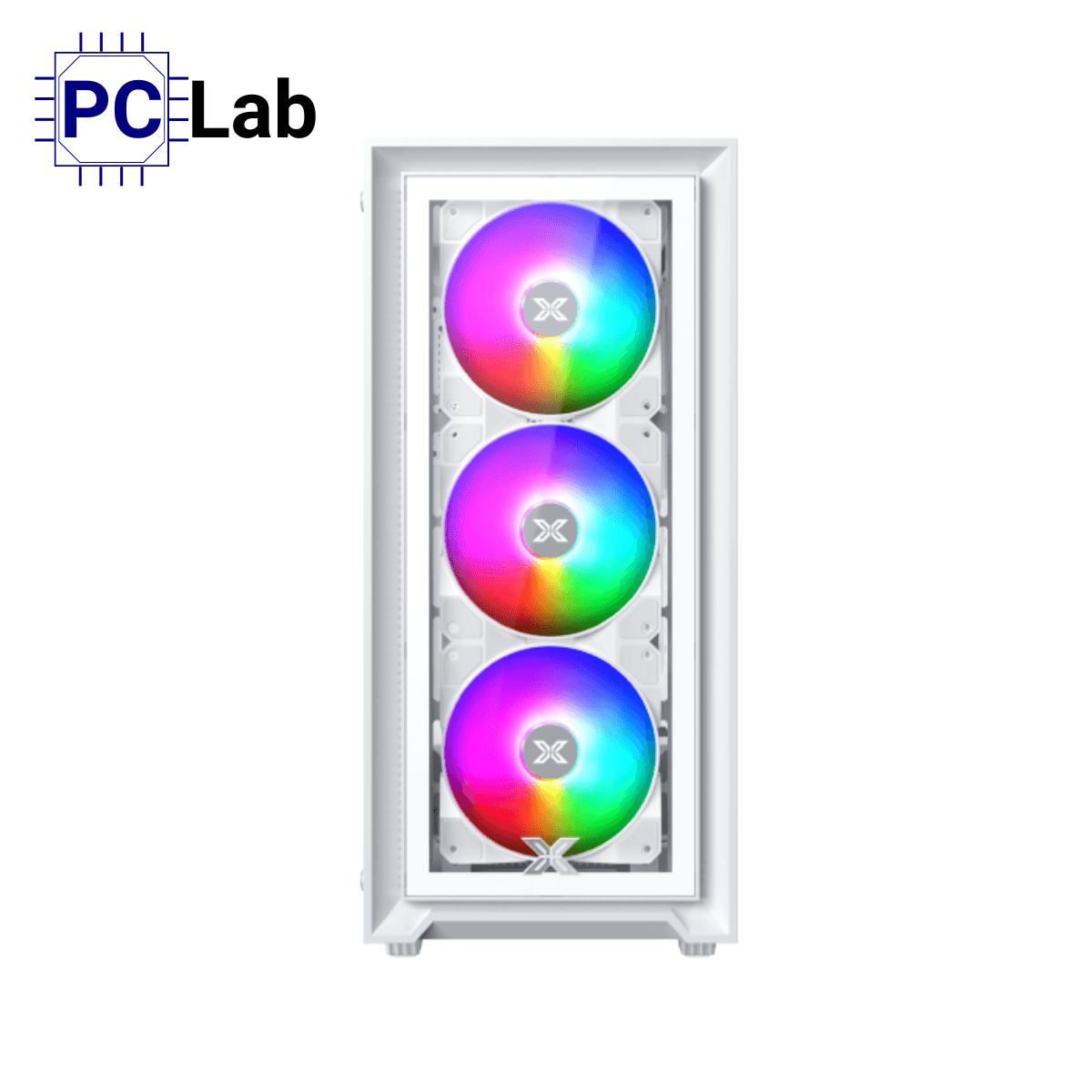 Vỏ case PC máy tính Xigmatek Sky II TG Arctic 3F (Philippines) (ATX, Mid Tower, Trắng)