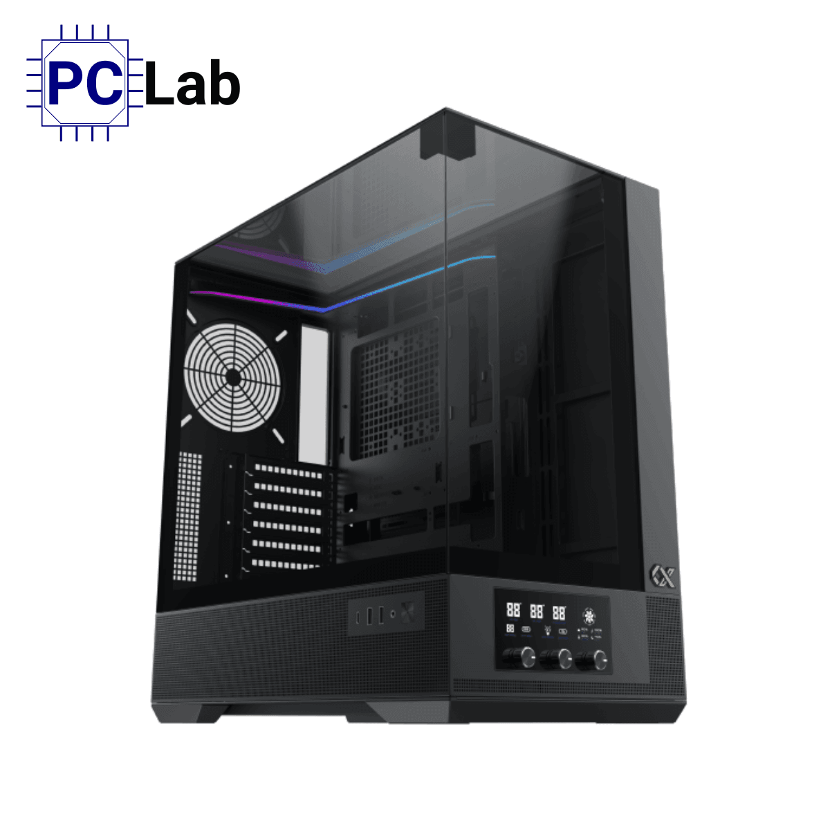 Vỏ case PC máy tính Xigmatek Vision (E-ATX, Full Tower, Đen)
