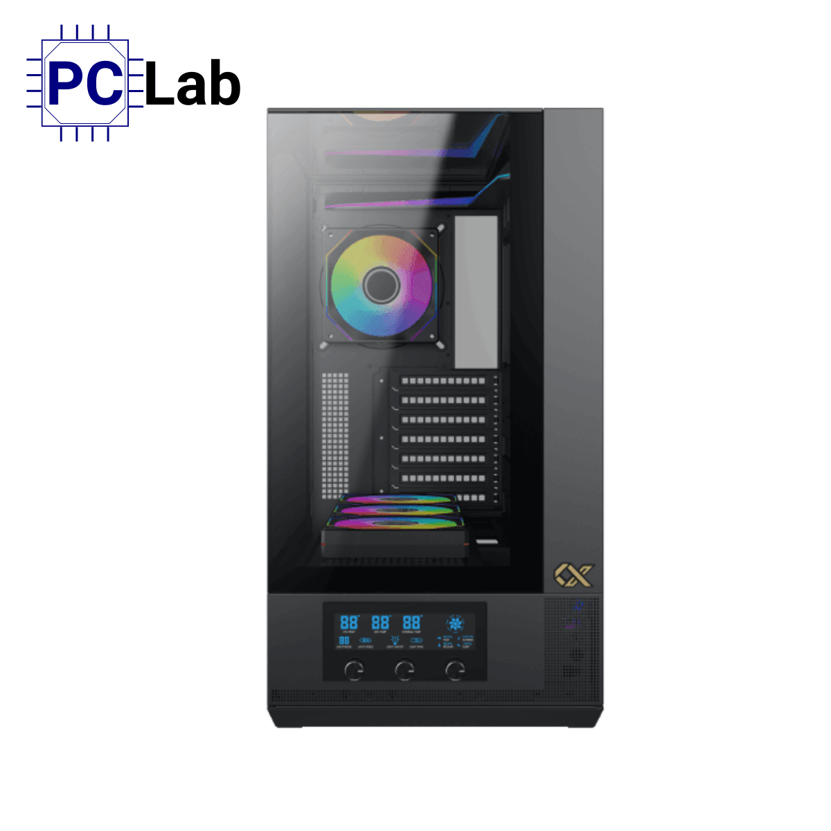 Vỏ case PC máy tính Xigmatek Vision (E-ATX, Full Tower, Đen)