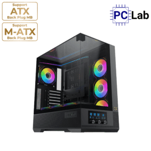 Vỏ case PC máy tính Xigmatek Vision (E-ATX, Full Tower, Đen)