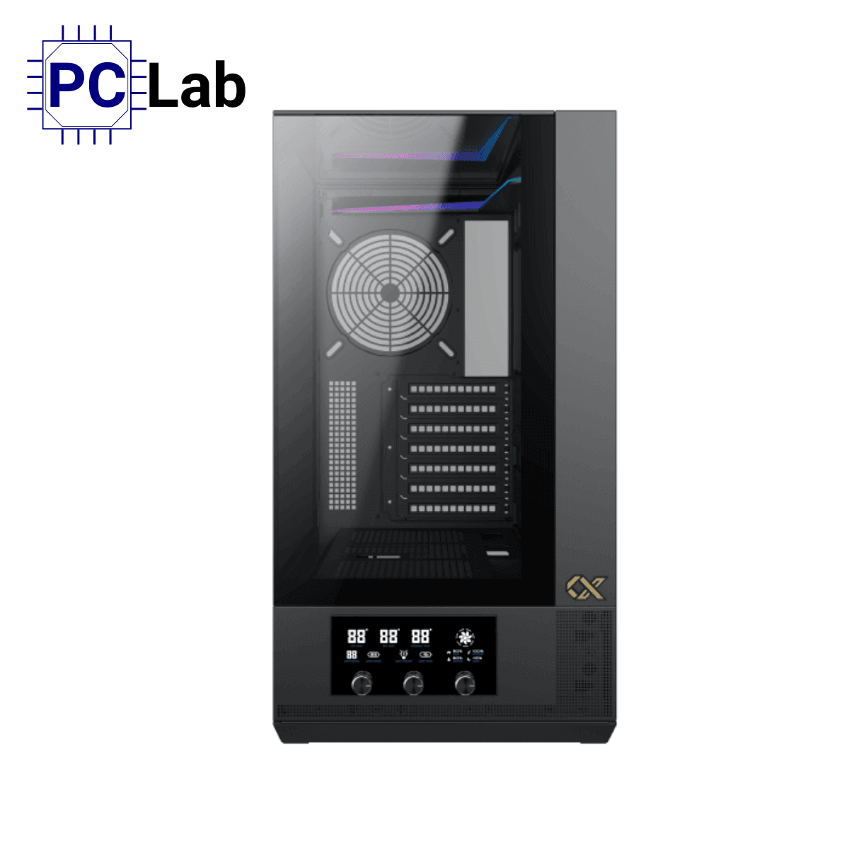 Vỏ case PC máy tính Xigmatek Vision (E-ATX, Full Tower, Đen)