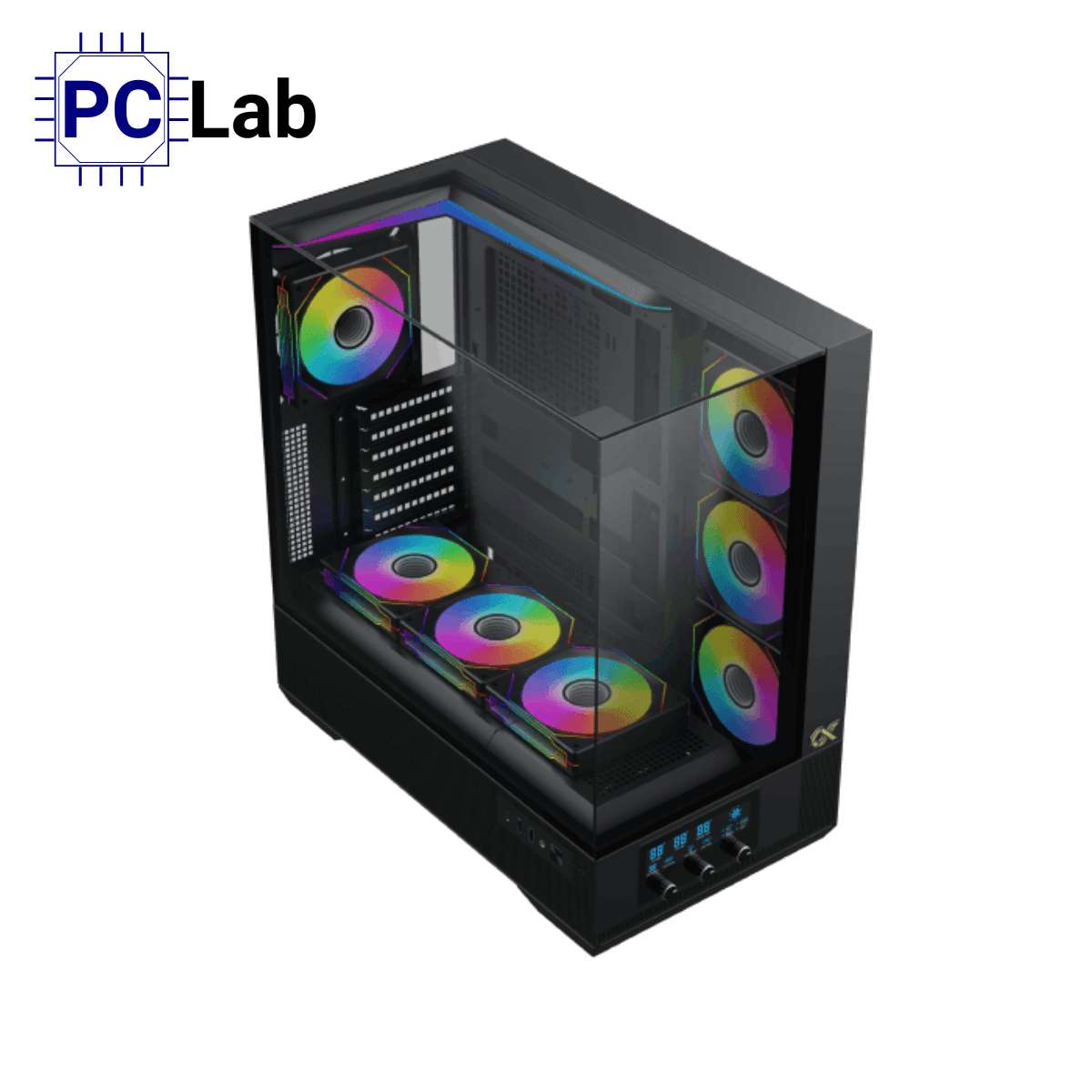 Vỏ case PC máy tính Xigmatek Vision (E-ATX, Full Tower, Đen)